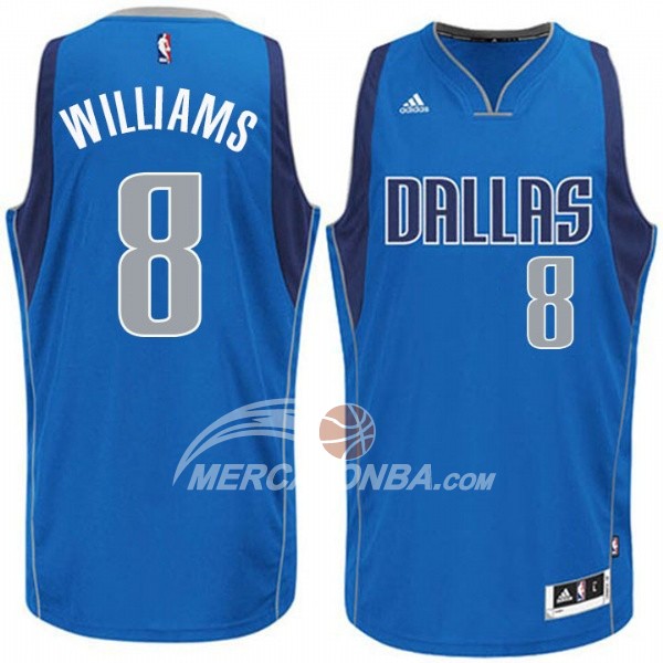 Maglia NBA Dallas Mavericks Williams Azul
